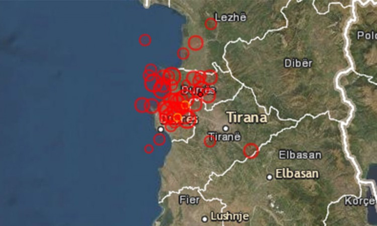 Albanija se ponovo trese, 40 zemljotresa od jutros