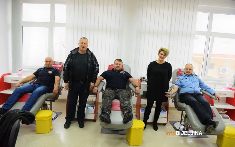 IPA Bijeljina organizovala akciju dobrovoljnog davanja krvi /FOTO/