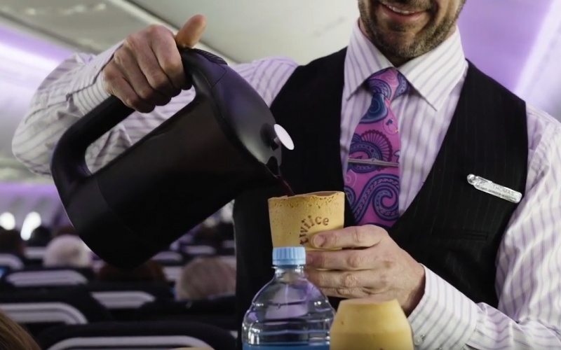 Jestive šoljice kafe u novozelandskim avionima