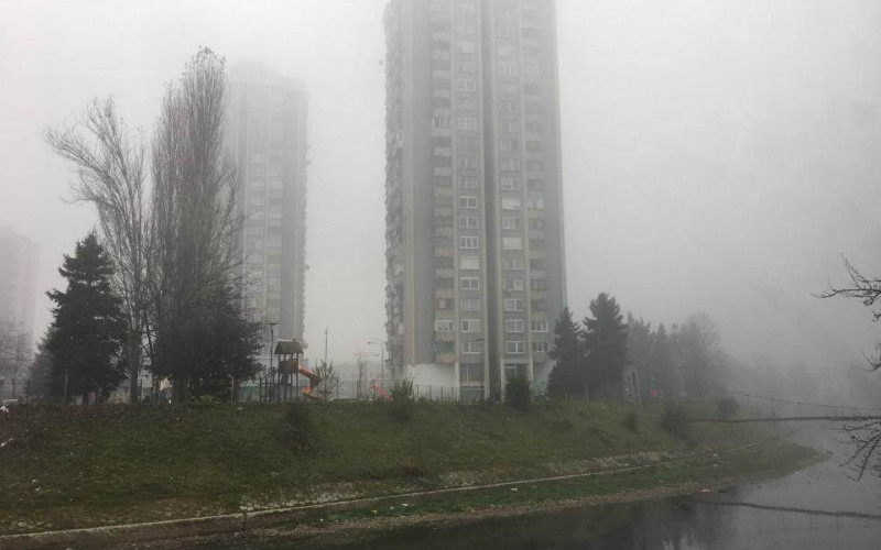 Sarajevo jutros na trećem mjestu u svijetu po zagađenosti
