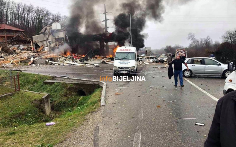 Petoro povrijeđenih u eksploziji pušteno na kućno liječenje, po jedno upućeno u Banjaluku i Tuzlu