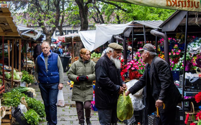 Prvi Novogodišnji bazar na Zelenoj pijaci