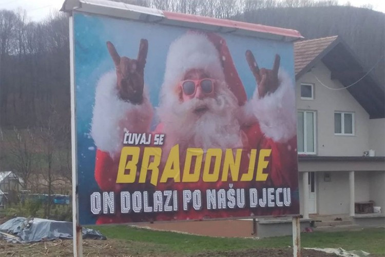 Bilbordi protiv obilježavanja Nove godine u BiH