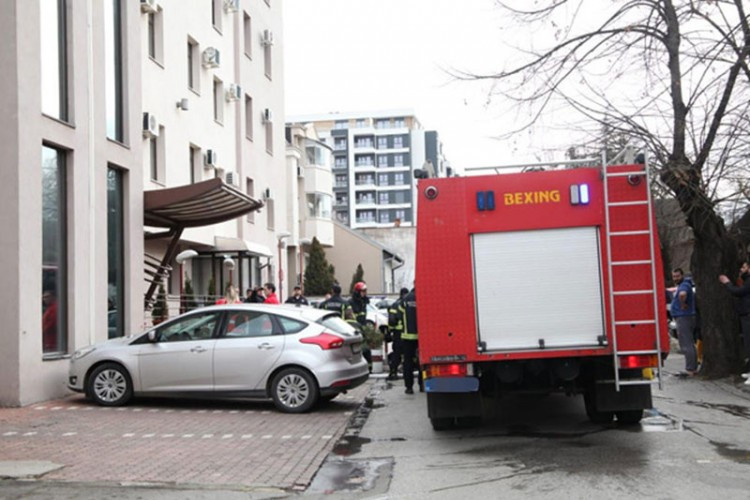 Svi gosti hotela u Beogradu evakuisani, nije bilo povrijeđenih u požaru