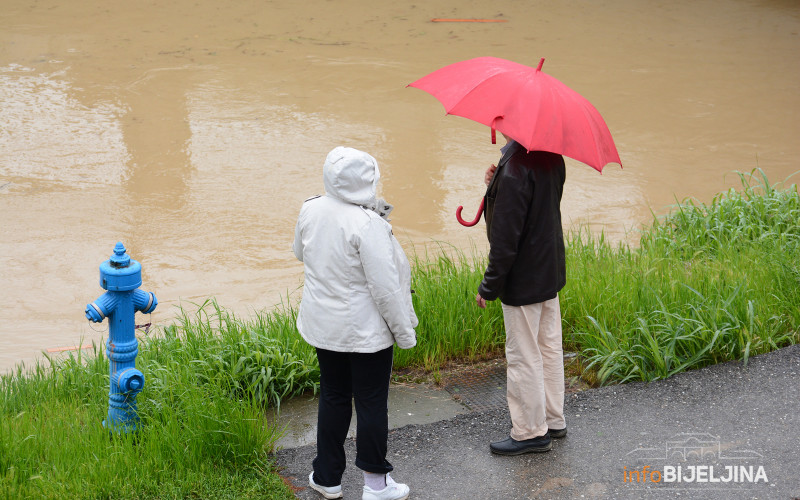 Danas kiša, krajem dana snijeg