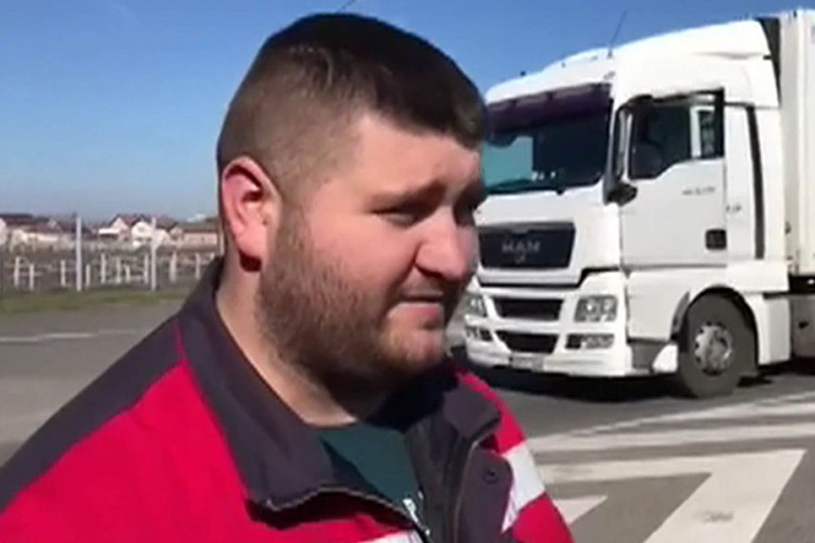 Kažnjen kamiondžija koji je rekao da neće poštovati naredbe