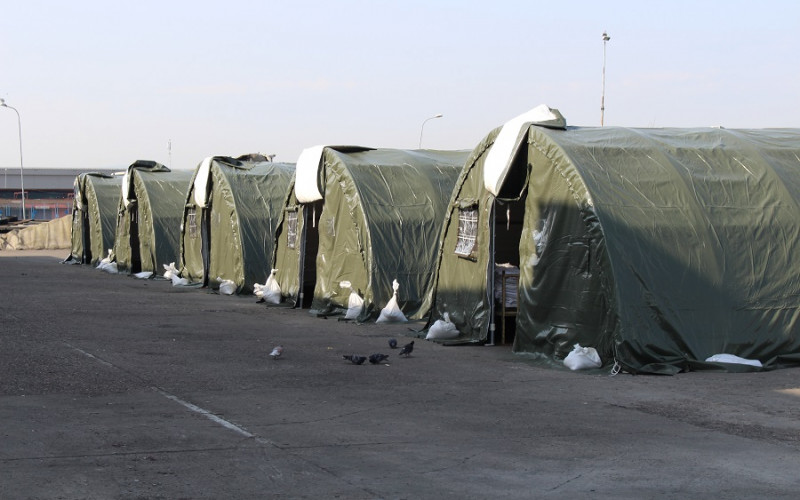 Prvi dan u funkciji šatorski kamp u Gradiški