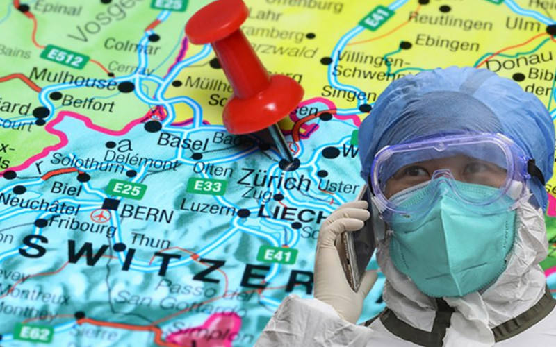 Za dan povtrđena 1.123 nova slučaja virusa korona u Švajcarskoj