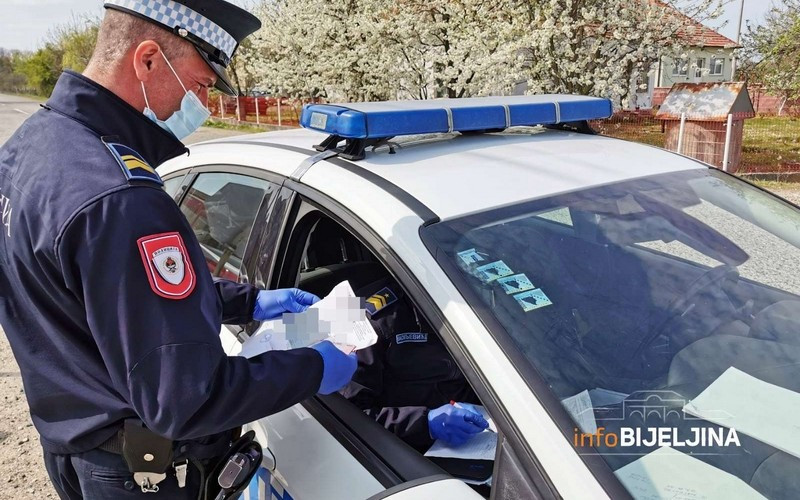 Policija patrolira ulicama: Ne izlazite iz kuće da ne biste platili kaznu od 1.500 KM