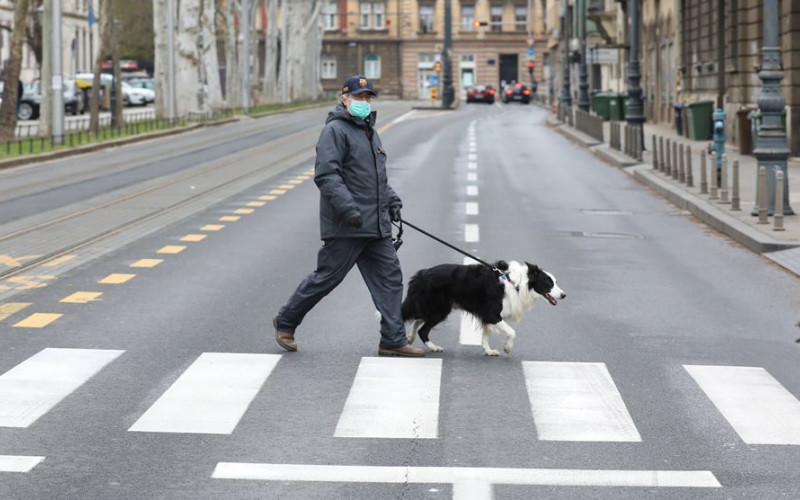 Raspored šetanja kućnih ljubimaca za vrijeme policijskog časa