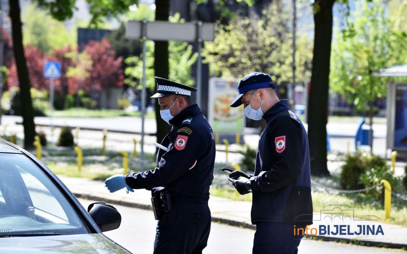 Zabranu i ograničenje kretanja u Srpskoj prekršilo 39 građana