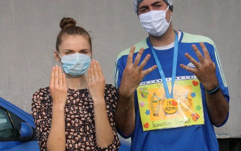 Istrčao polumaraton, pa zaprosio djevojku