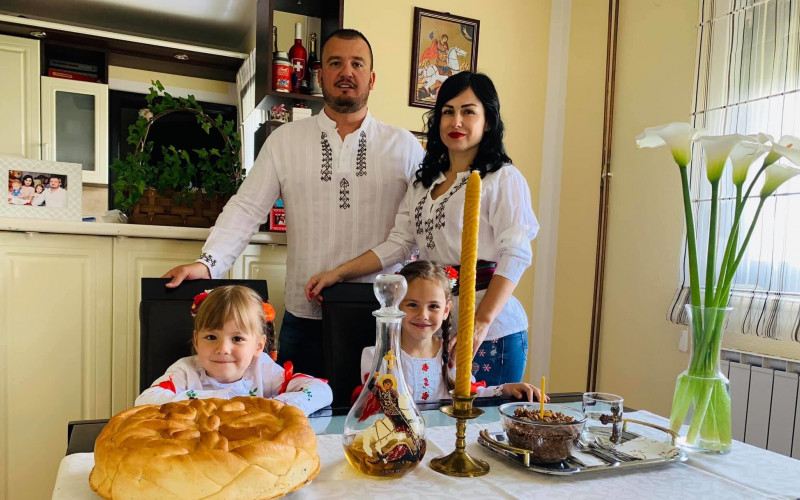 Bijeljina: Đurđevdan u porodici Kikić /FOTO/