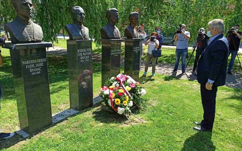 U Bijeljini obilježena 75. godišnjica pobjede i slobode /FOTO/