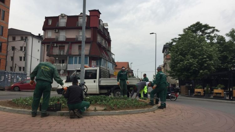 U toku uređenje zelenih površina u Bijeljini