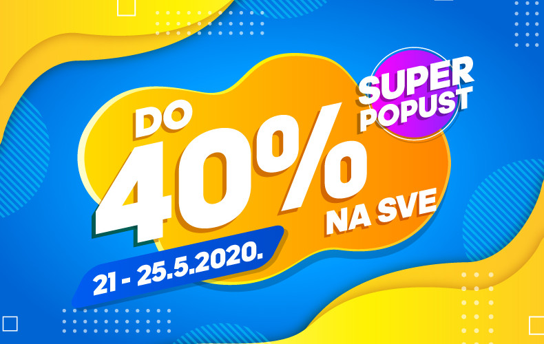 Iskoristi SUPER SNIŽENJE!