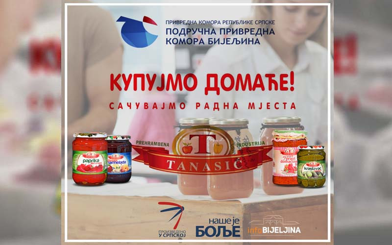 „NAŠE JE BOLJE“: Preduzeće Tanasić postalo prepoznatljivo na tržištima regije, EU i Australije