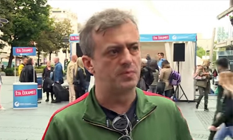 Sergej Trifunović napadnut u centru Beograda (VIDEO)
