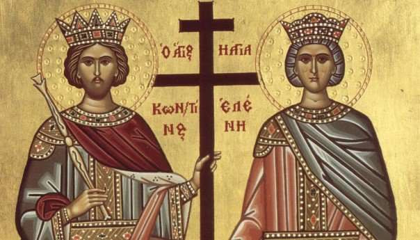 Sutra Sveti car Konstantin i carica Jelena