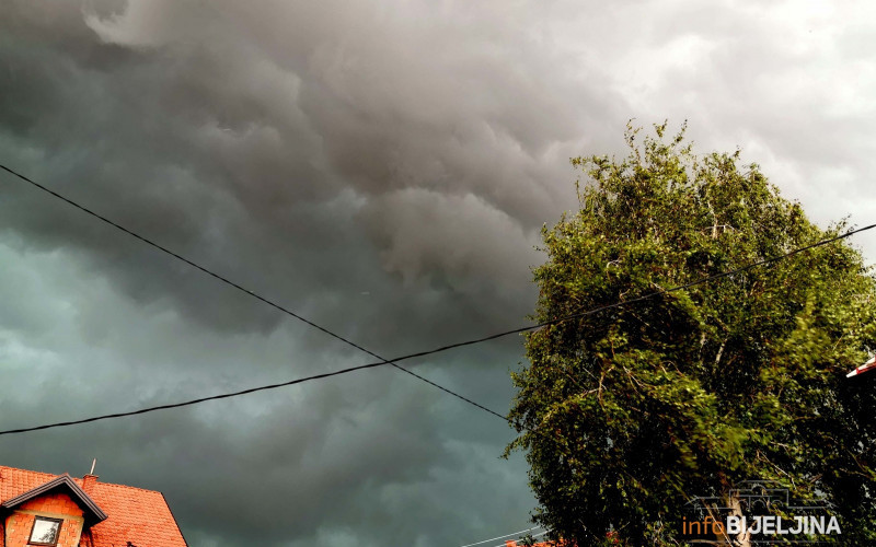 Upaljen narandžasti meteoalarm , izdato upozorenje za BiH