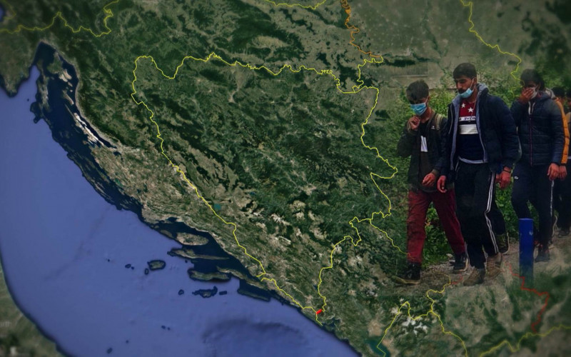 Devet hiljada migranata čeka na granici sa BiH