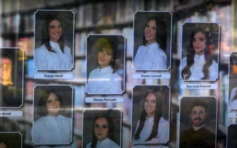 Fotografije maturanata - najljepšI ukrasi izloga u Bijeljini /VIDEO/
