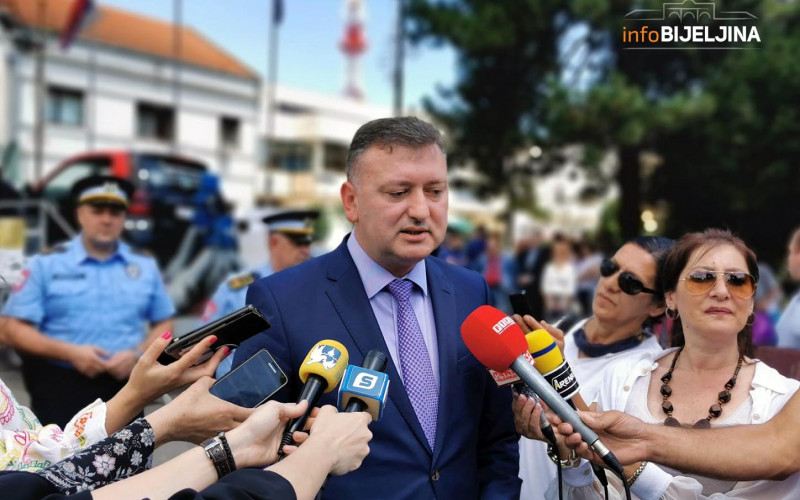 Popović u Bijeljini: Cilj kampanje smanjenje broja poginulih na putevima