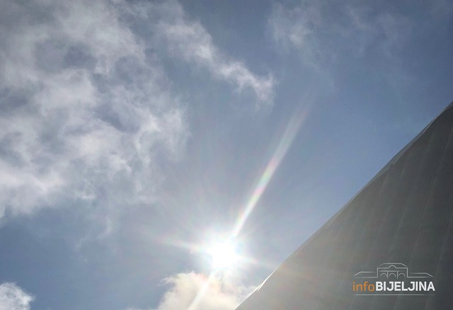 Danas sunčano vrijeme, temperature do 35 stepeni