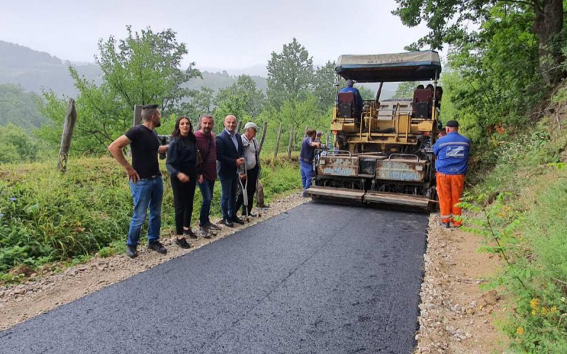 Novi asfalt u Priboju uz podršku Vlade Republike Srpske