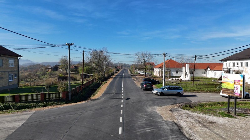 Završena prva etapa rehabilitacije regionalnog puta Zabrđe–Tutnjevac (FOTO)