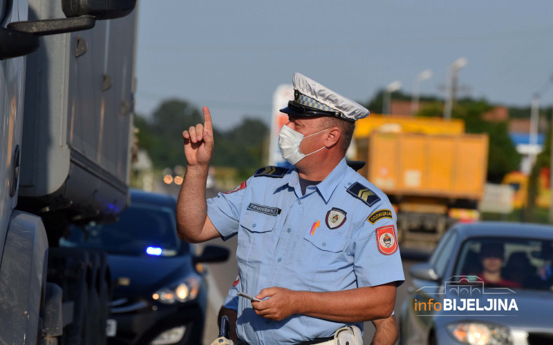 AKCIJA POLICIJE U BIJELJINI Od 557 kontrolisanih, kažnjena 364 učesnika u saobraćaju