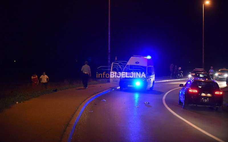 TRAGEDIJA U BIJELJINI Poginuo motociklista /FOTO/