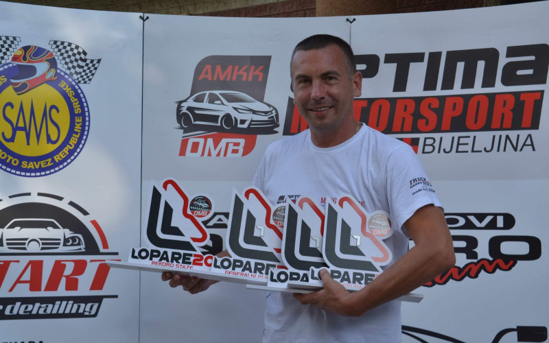 ODRŽANA BRDSKA TRKA Novi rekord staze u Loparama