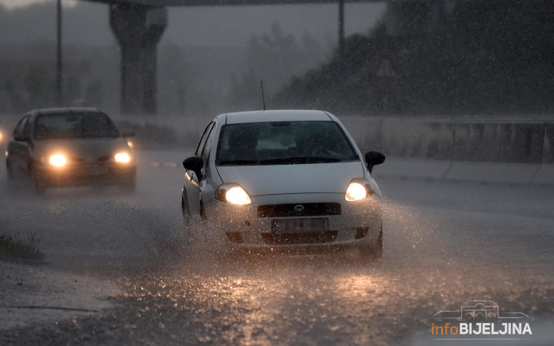 Danas kiša u većini krajeva