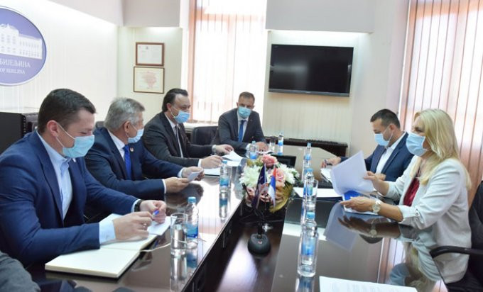 Predsjednica Srpske u Bijeljini sa rukovodstvom grada