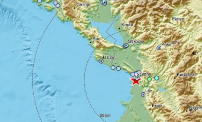 Treslo se tlo u Albaniji: Zemljotres se osjetio u Ulcinju, Baru i Podgorici