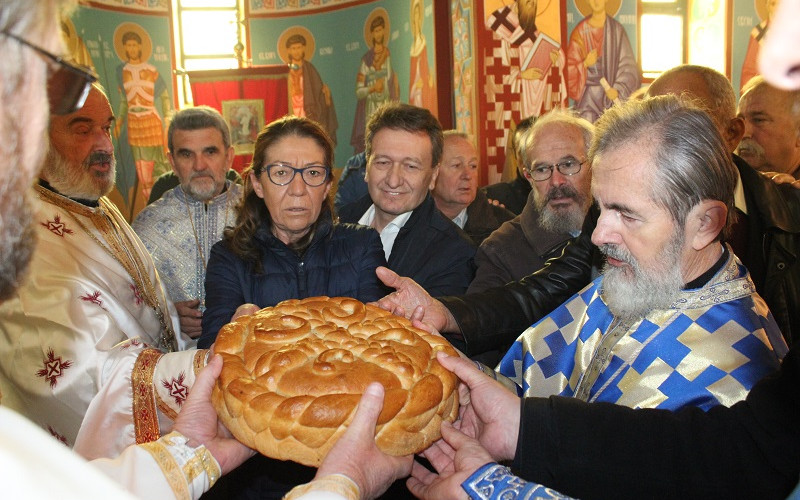 Ugljevik: Obilježena slava hrama u Tutnjevcu