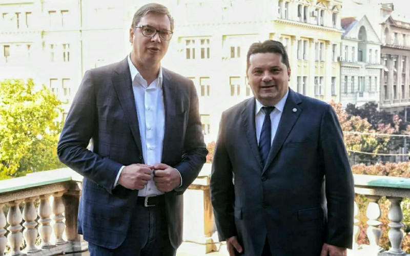 ZAHVALAN NA POMOĆI Stevandić rezgovarao sa Aleksandrom Vučićem
