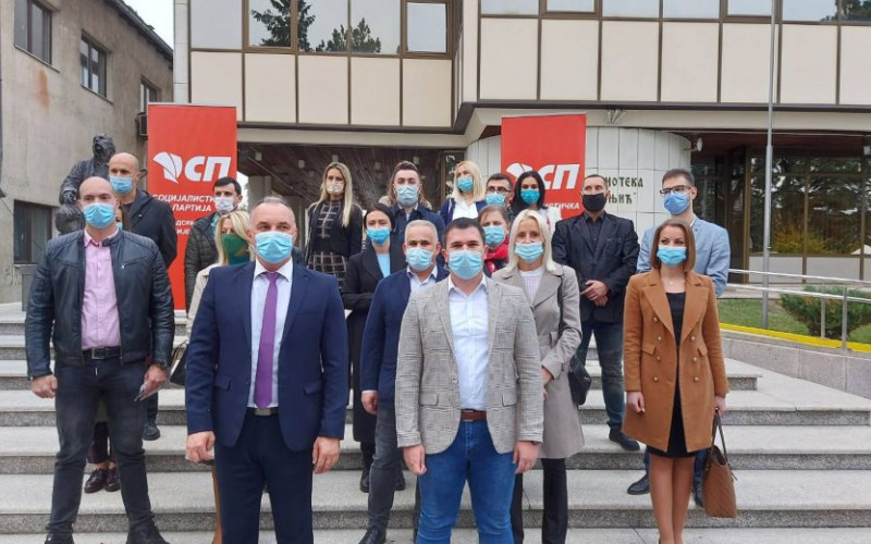 Stević: Svi izabrani predstavnici Socijalističke partije udarnički će raditi za narod