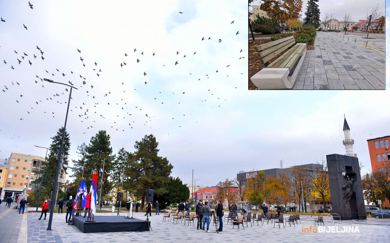 REKONSTRUISAN GRADSKI TRG Bijeljina se razvija u punom kapacitetu (FOTO)