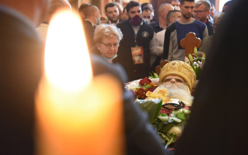 Služen pomen povodom 40 dana od upokojenja mitropolita Amfilohija