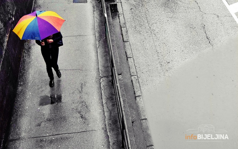 U srijedu oblačno sa kišom