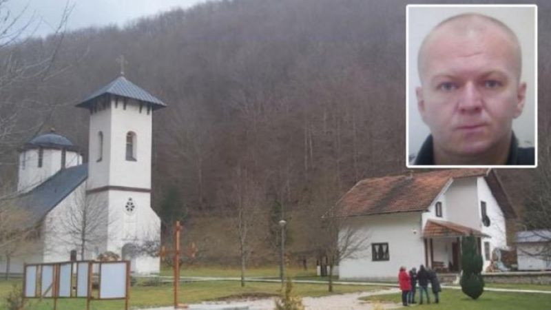 POTRAGA ZA DRAGANOM ŠEVOM U toku veliki pretresi, policija traži osumnjičenog za ubistvo monaha