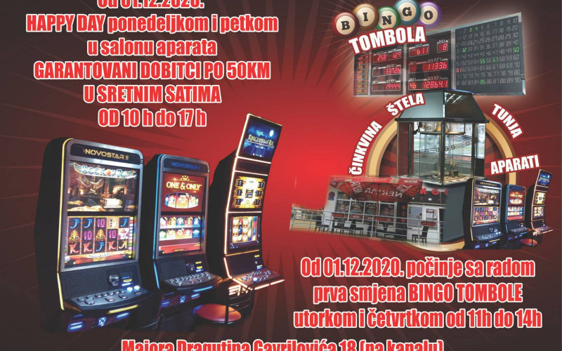 Salon aparata na bingo tomboli Bijeljina