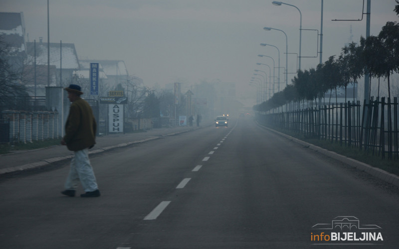 DIM I ČAĐ Početkom decembra zabilježena zagađenja vazduha u Bijeljini