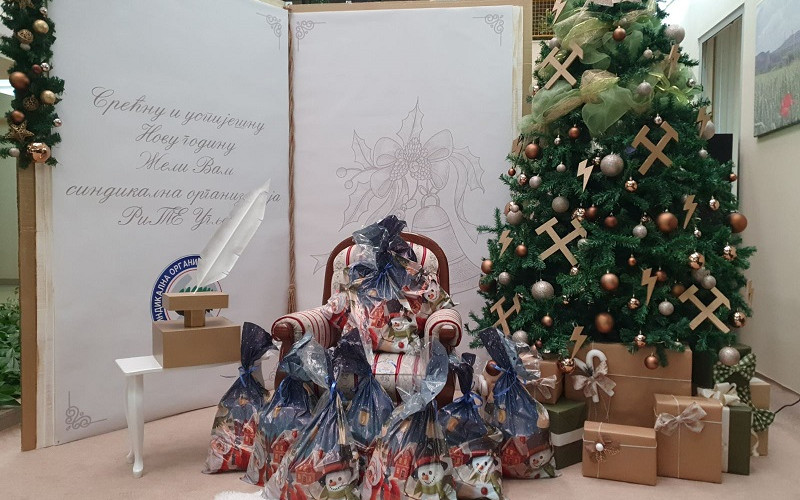 Sindikat RiTE Ugljevik obradovaće preko 500 mališana novogodišnjim paketićima