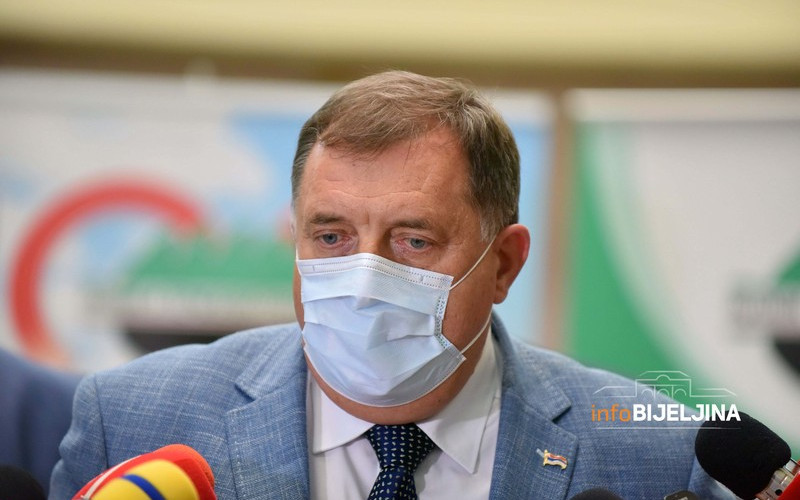 Dodik ponovo testiran na virus korona