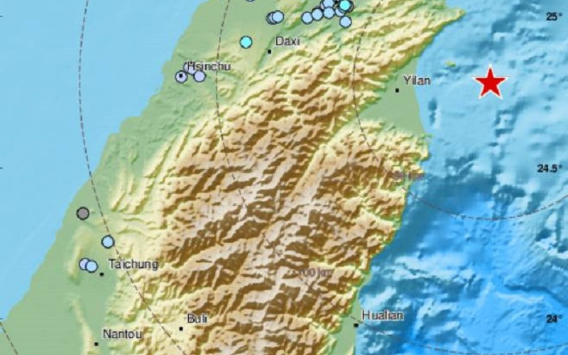 Zemljotres u Tajvanu jačine 5,7 stepeni po Rihteru
