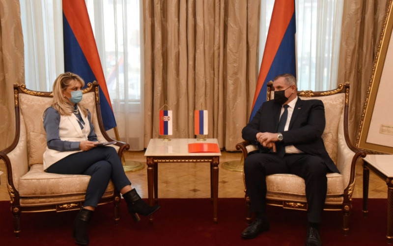 Višković nakon sastanka sa konzulom: Odnosi Republike Srpske i Srbije na visokom nivou