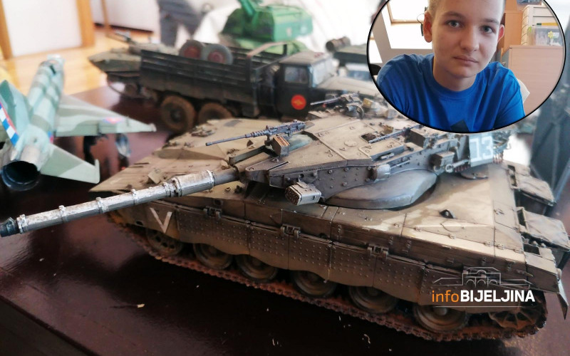 Uspješni semberski maketar (FOTO)